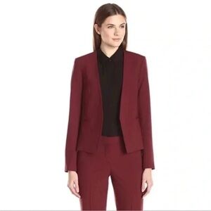 THEORY Burgundy Lanai / Delaven Blazer